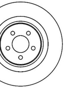 StopTech SportStop 06-09 Chrysler SRT-8 Front Right Drilled & Slotted Rotor