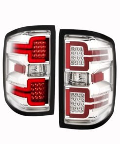 ANZO 2014-2018 Chevy Silverado 1500 LED Taillights Chrome