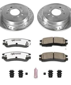 Power Stop 08-09 Buick Allure Rear Z26 Street Warrior Brake Kit
