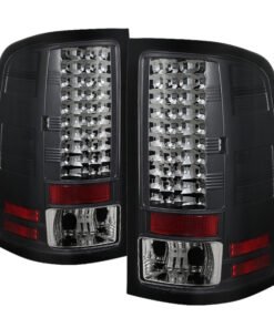 Spyder GMC Sierra 07-13 (Not fit 3500 Dually 4 Rear Wheels)LED Tail Lights Black ALT-YD-GS07-LED-BK
