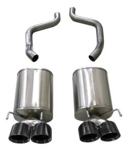 Corsa 09-13 Chevrolet Corvette (C6) 6.2L Black Xtreme Axle-Back Exhaust w/4.5in Tips
