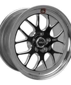 Weld S77 18x8 / 5x120mm BP / 5.1in. BS Black Wheel (High Pad) - Non-Beadlock