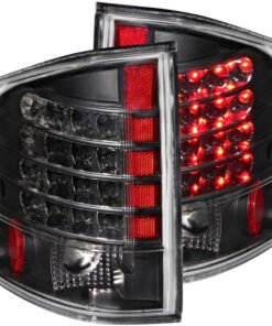 ANZO 1995-2005 Chevrolet S-10 LED Taillights Black