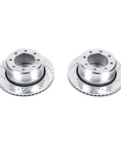 Power Stop 09-10 Dodge Ram 2500 Rear Evolution Drilled & Slotted Rotors - Pair