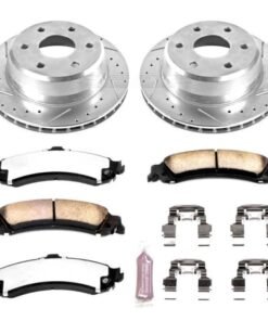 Power Stop 02-06 Cadillac Escalade Rear Z36 Truck & Tow Brake Kit