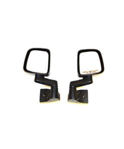 Omix Door Mirror Kit Black- 87-06 Jeep Wrangler