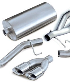 Corsa 02-06 Cadillac Escalade ESV 6.0L V8 Polished Sport Cat-Back Exhaust