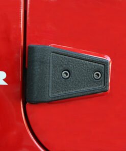 Rugged Ridge 07-18 Jeep Wrangler Textured Black Door Hinge Cover Kit