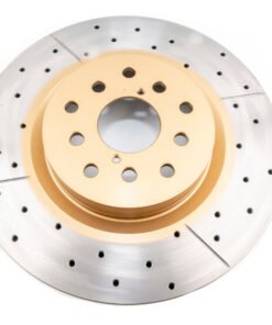 DBA 05-08 Legacy GT Front Drilled & Slotted Street Series Rotor