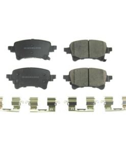 Power Stop 2020 Jeep Gladiator Rear Z17 Evolution Ceramic Brake Pads w/Hardware