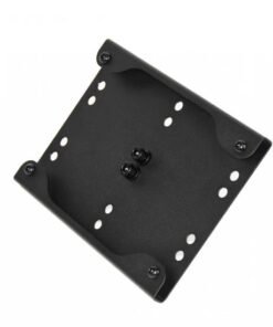 Kentrol 07-18 Jeep Shackle Mounted License Plate Bracket Wrangler JK - Textured Black