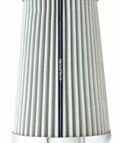 Spectre Adjustable Conical Air Filter 9-1/2in. Tall (Fits 3in. / 3-1/2in. / 4in. Tubes) - White