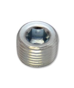 Vibrant 1/8in NPT Male Plug for EGT weld bung - Zinc Plated Mild Steel