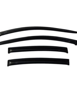 AVS 08-12 Chevy Malibu Ventvisor Outside Mount Window Deflectors 4pc - Smoke