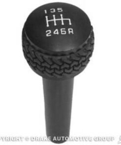 DV8 Offroad 2005-2010 Jeep TJ/JK 6-Speed Shift Knob Black Finish