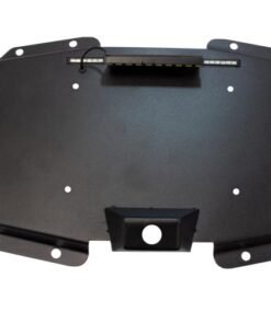 Kentrol 2018+ Jeep Wrangler JL Backside License Plate Mount Black