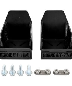 Mishimoto 2021+ Ford Bronco Skid Plate Rear Shock Pair Black