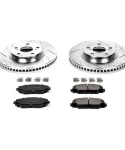 Power Stop 09-10 Pontiac Vibe Front Z23 Evolution Sport Brake Kit