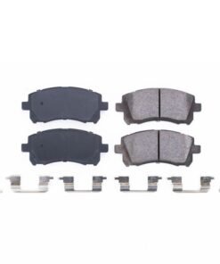 Power Stop 98-02 Subaru Forester Front Z17 Evolution Ceramic Brake Pads w/Hardware