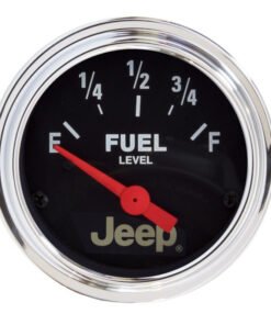 Autometer Jeep 52mm 73 OHMS Empty/8-12 OHMS Full Short Sweep Electronic Fuel Level Gauge