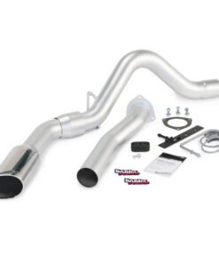 Banks Power 07-10 Chevy 6.6L LMM ECSB-CCLB Monster Exhaust System - SS Single Exhaust w/ Chrome Tip