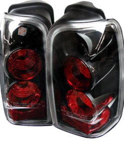 Spyder Toyota 4 Runner 96-02 Euro Style Tail Lights Black ALT-YD-T4R96-BK