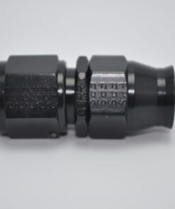 Fragola -10AN Real Street Straight Hose End Black For PTFE Hose