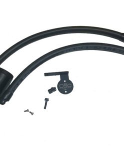 J&L 11-14 Ford F-150/Ford F-150 Raptor 6.2L Passenger Side Oil Separator 3.0 - Black Anodized