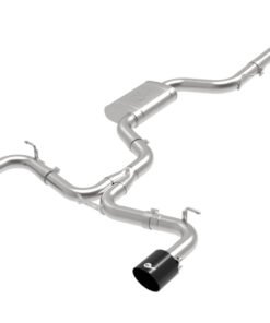 aFe MACHForce XP 3in-2.5in SS Exhaust Cat-Back 18-19 Volkswagen GTI (MK7.5) L4-2.0L (t) - Black