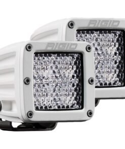 Rigid Industries 602513 D-Series Pro 3 30W Flood Diffused Beam LED Lights - Pair