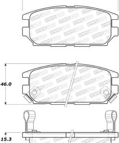 StopTech 91-93 Mitsubishi 3000GT Street Performance Rear Brake Pads