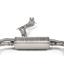 Akrapovic 2020+ Audi RS Q8 (M4) Evolution Line Cat Back (Titanium) w/Carbon Fiber/Titanium Tips