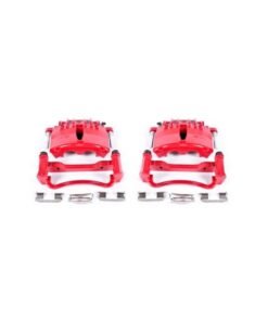 Power Stop 99-02 Ford Mustang Front Red Calipers w/Brackets - Pair