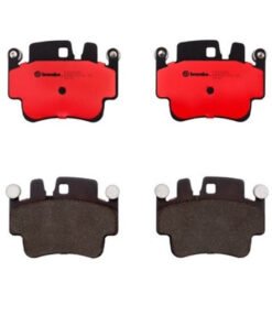 Brembo 99-05 Porsche 911/00-04 Boxster/06-07 Cayman Front Premium NAO Ceramic OE Equivalent Pad