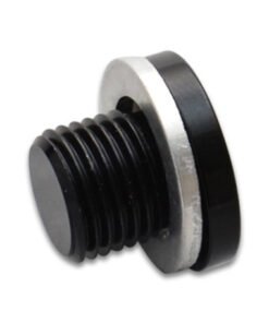 Vibrant M14 x 1.5 Metric Aluminum Port Plug with Crush Washer