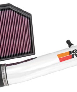 K&N 69 Series Performance Typhoon Intake Kit - Polished for 13-14 Lexus GS350 3.5L V6
