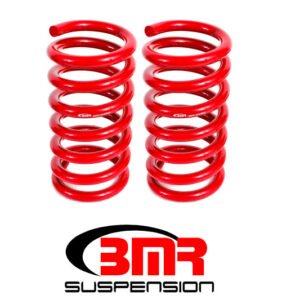 BMR 15-17 S550 Mustang Rear Drag Version Lowering Springs - Red