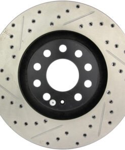 StopTech 05-06 Audi A4 Quattro/ 02-04 A6 Quattro / 99-02 S4 Front Right Slotted & Drilled Rotor