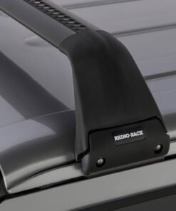 Rhino-Rack 07-22 Jeep Wrangler JK/JL 2 Door Hard Top Vortex SG 2 Bar Roof Rack - Black