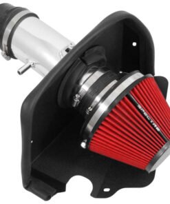 Spectre 09-17 Nissan Maxima V6-3.5L F/I Air Intake Kit - Polished w/Red Filter