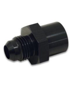 Vibrant M16 x 1.5 Female to -6AN Male Flare Adapter - Anodized Black
