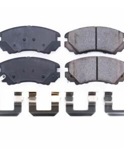 Power Stop 07-10 Hyundai Elantra Front Z17 Evolution Ceramic Brake Pads w/Hardware