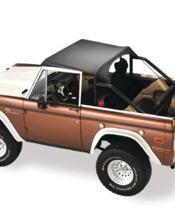 Bestop 52542-01 Traditional Black Bikini Top for 1966-1977 Ford Bronco