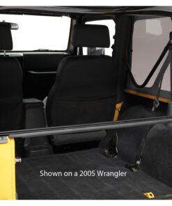 Bestop 52601-01 Black Tailgate Bar Kit for 2007-2018 Jeep Wrangler JK