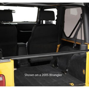 Bestop 52601-01 Black Tailgate Bar Kit for 2007-2018 Jeep Wrangler JK