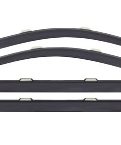Lund 15-17 Chevy Silverado 2500 Ext. Cab Ventvisor Elite Window Deflectors - Smoke (4 Pc.)