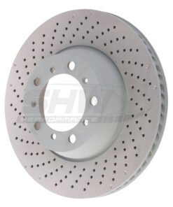 SHW 17-21 Porsche 911 Carrera 3.0L w/o Ceramic Brakes Left Rear Cross-Drilled MB Brake Rotor