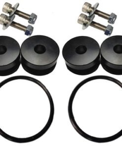 Torque Solution Billet Bumper Quick Release Kit Combo (Black): Universal