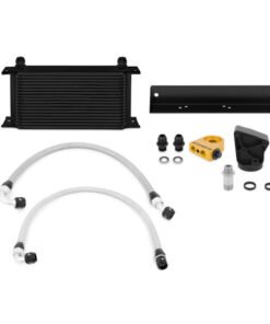 Mishimoto 10-11 Hyundai Gensis Coupe 3.8L Thermostatic Black Oil Cooler Kit