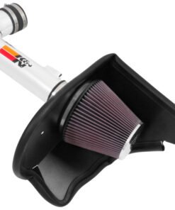 K&N 16-17 Chevy Camaro 3.6L Silver Typhoon Short Ram Intake